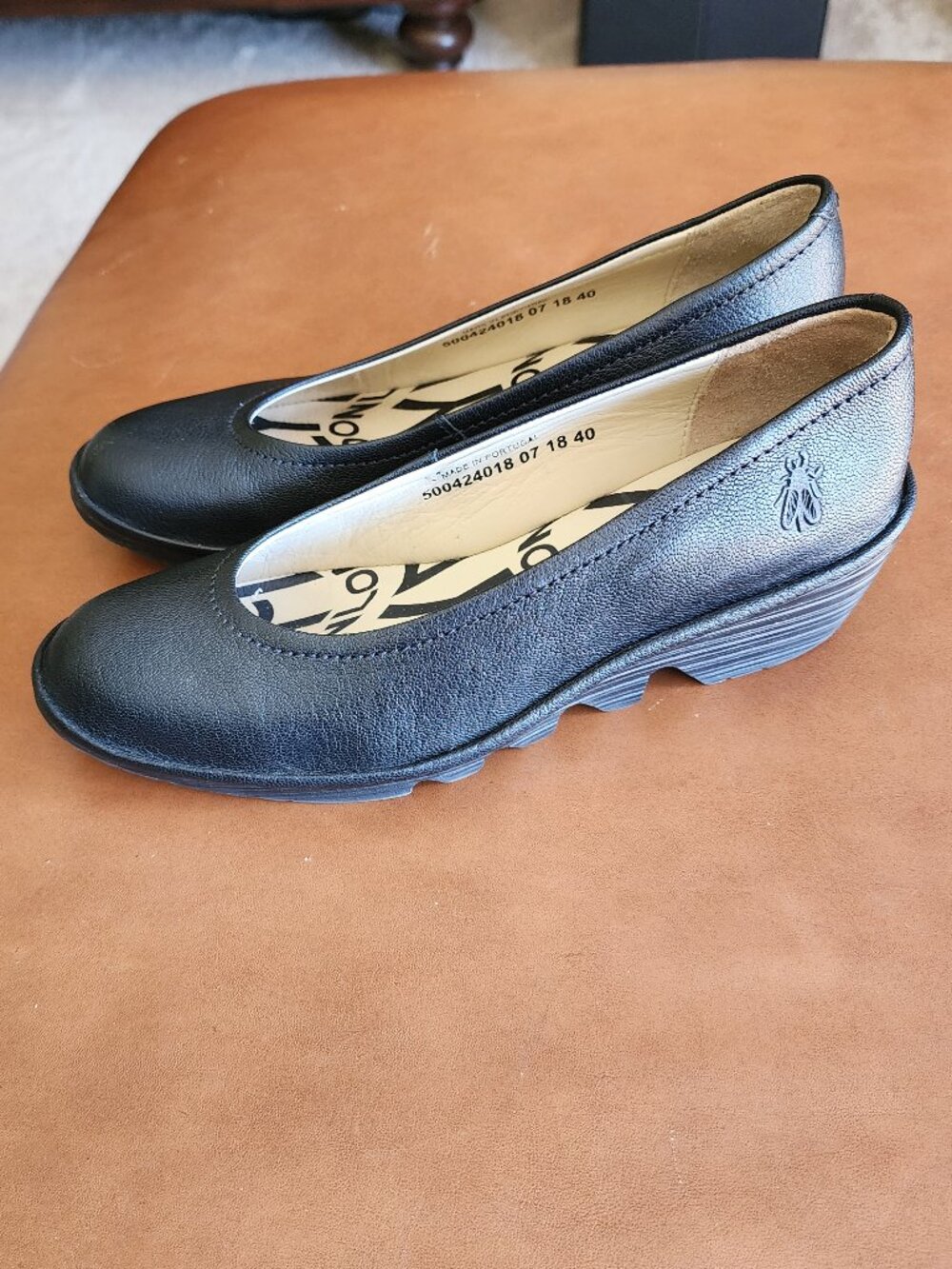 Fly London Pumpfly Leather Size 9-9.5 (EU 40)